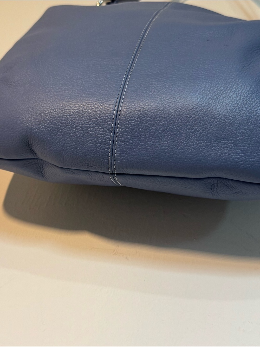 Coach Penelope Leather Convertible Shoulder Bag Cornflower Blue NWT F19045 - Picture 9 of 10